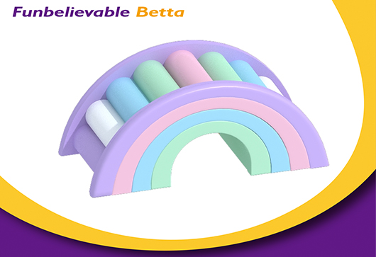 BettaPlay Colorful Soft Play Rainbow Bridge