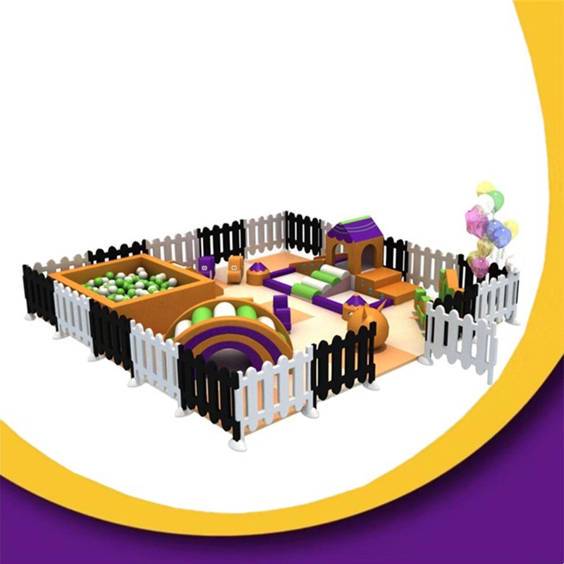 Bettaplay Brown Kids Soft Set for Soft Play Rentals and Malls