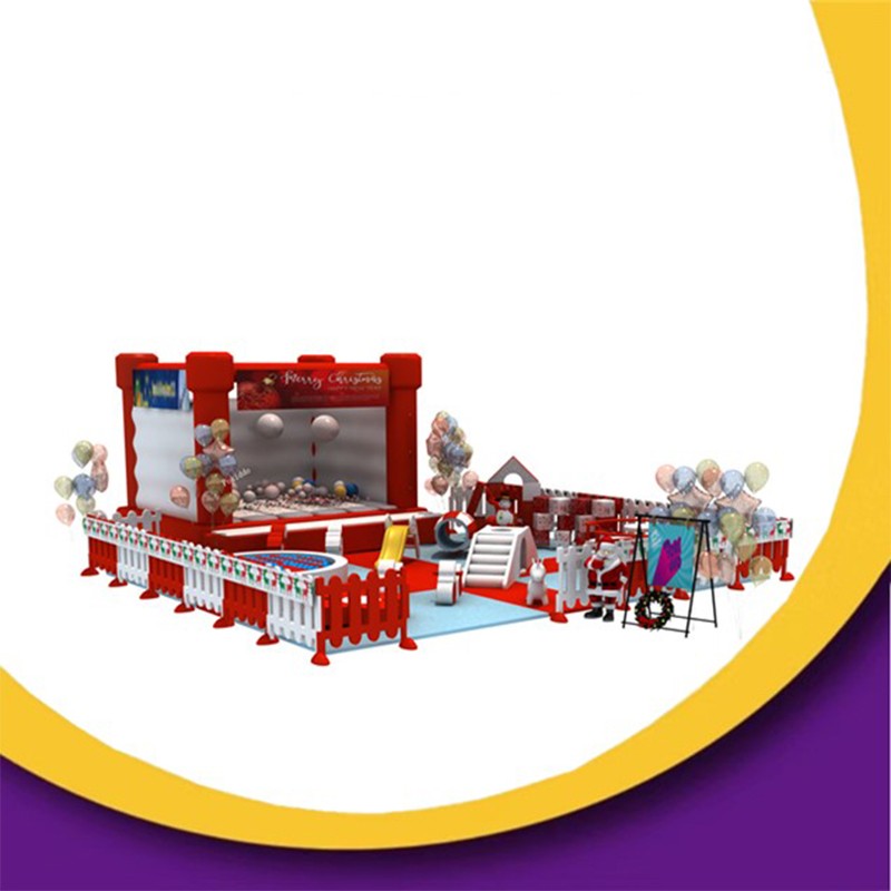 Bettaplay Christmas style indoor soft play equipment for party hire