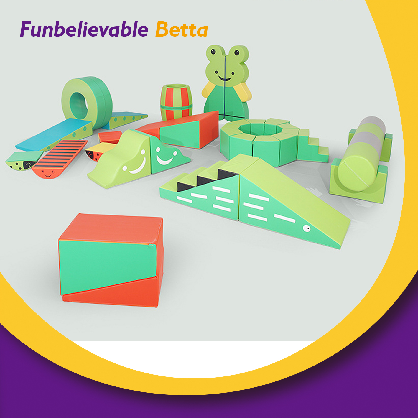 Bettaplay Educational Kids Soft Play Indoor Non-Toxic Equipment For Toddlers
