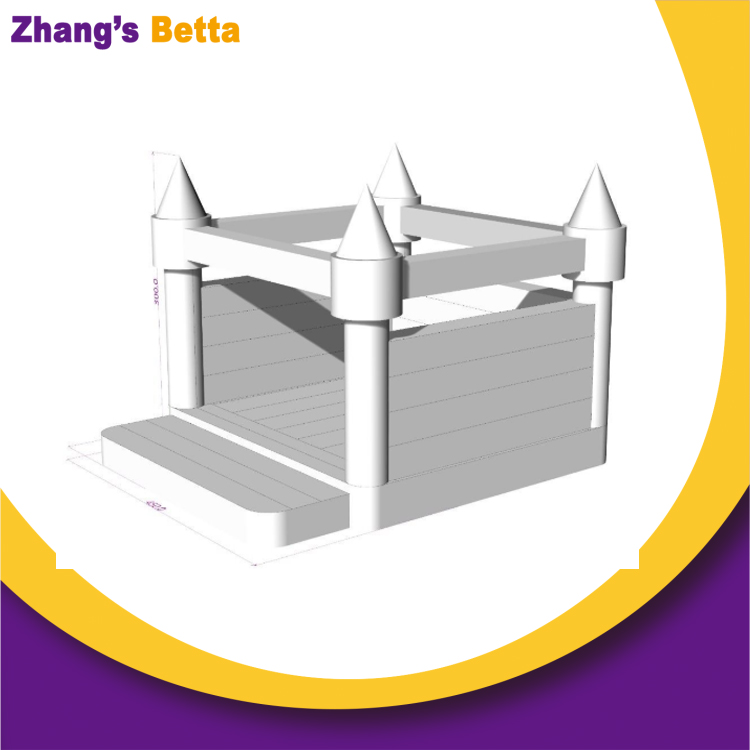 Bettaplay White Inflatable Castle Slide Indoor Kids Soft Play Package