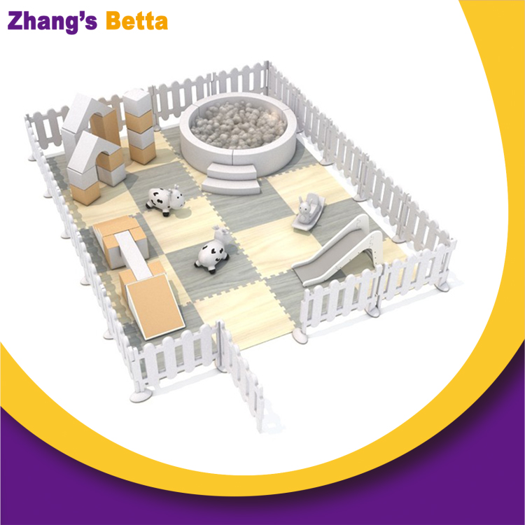 Bettaplay Kids Grey Bouncy Castle Slide Indoor Soft Play Package