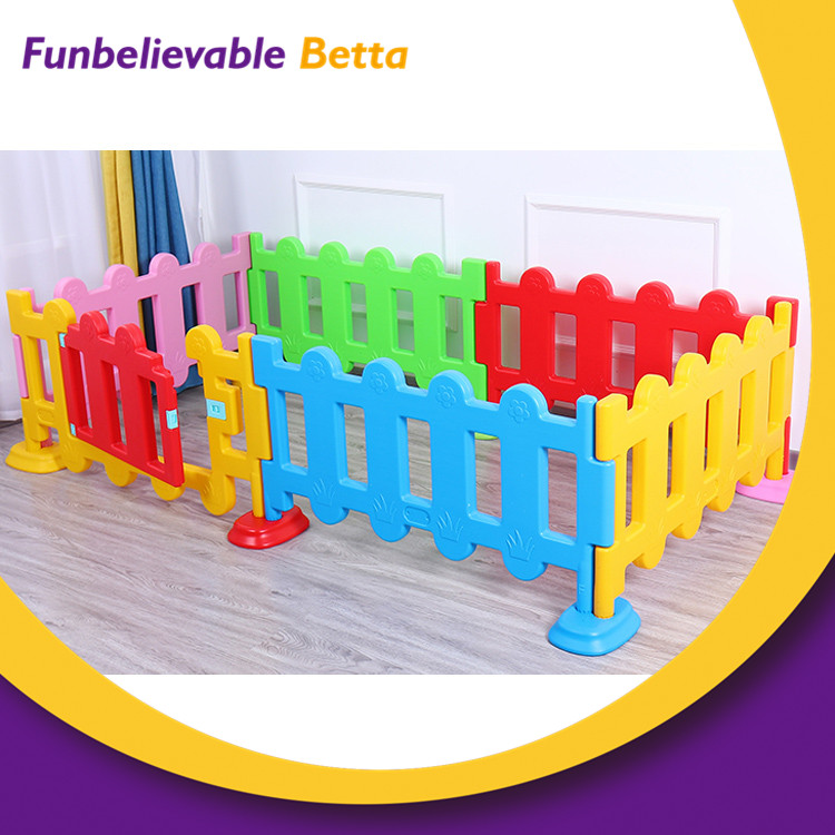 Bettaplay white plastic fence soft play set children party event